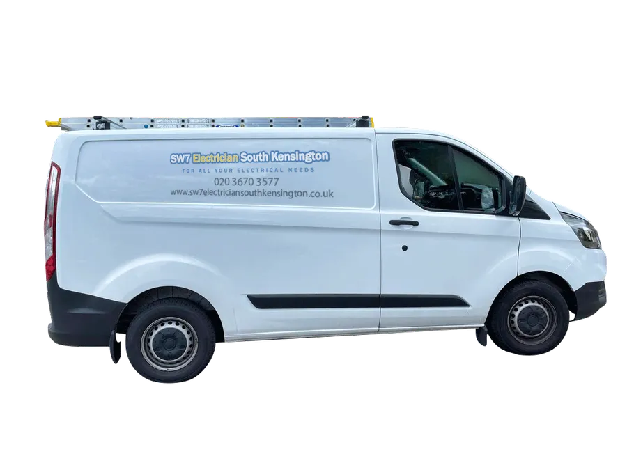 SW7 Electrician South Kensington van